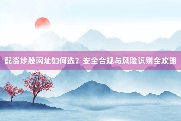 配资炒股网址如何选？安全合规与风险识别全攻略
